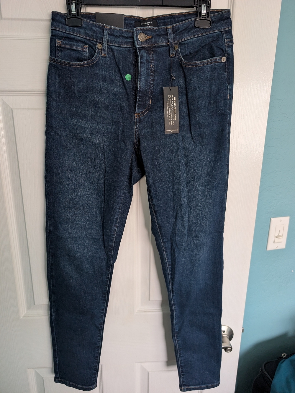 NWT Banana Republic Curvy Vintage Stretch Skinny Mid Rise Jeans Tall 8/29